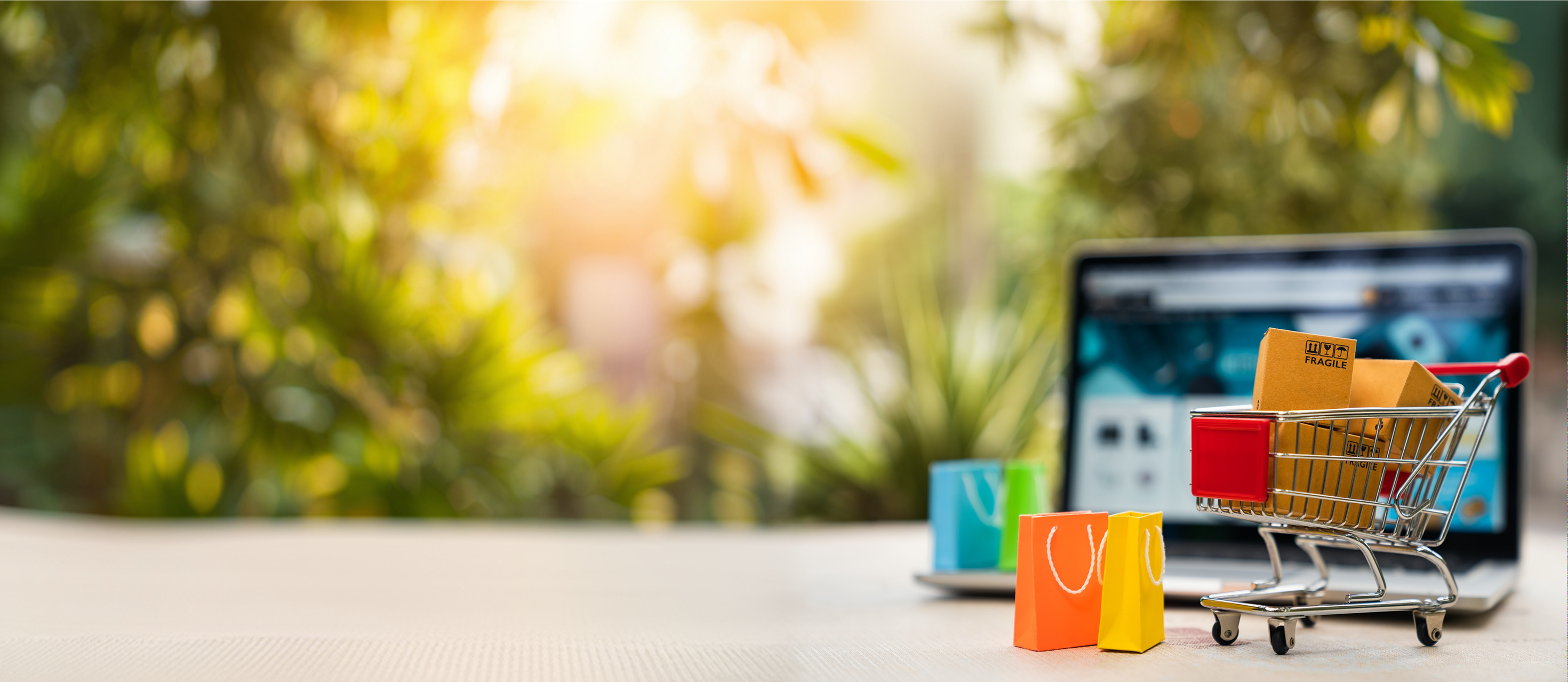 Retail & E-Commerce Hero Background